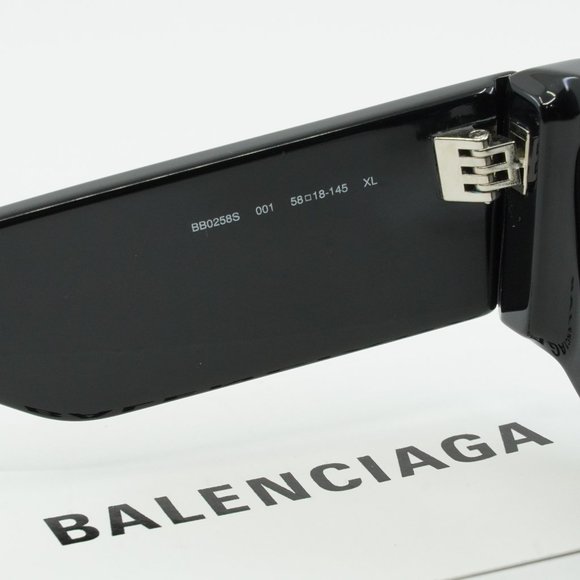 FINAL PRICE NEW BALENCIAGA BB0258S 001 SUNGLASSES - Picture 7 of 9